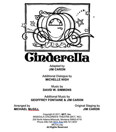 Cinderella Show Info